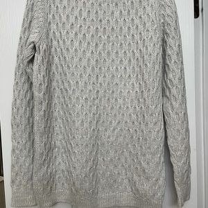Cable knit sweater